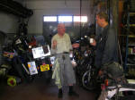 Alec and Karl in the workshop